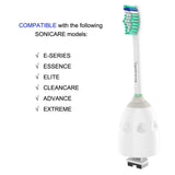 Toptheway Replacement Brush Heads Compatible with Sonicare E-Series Toothbrush HX7022/66, Fit Sonicare Essence, Xtreme