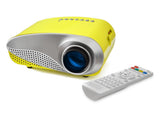 OEM K1 LED LCD (QVGA) Mini Video Projector - International Version - Yellow (FP3224K1Y-IV)