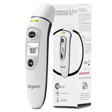 Vigorun Medical Forehead and Ear Thermometer, Digital Infrared Temporal Thermometer