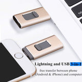 USB Flash Drive 128G, USB Memory Stick 128GB Jump Drive Thumb Drive 3.0 Flash Drive