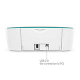 HP DeskJet 3755 Compact All-in-One Wireless Printer, HP Instant Ink & Amazon Dash Replenishment ready - Seagrass Accent (J9V92A)