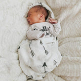 upsimples Baby Swaddle Blanket Unisex Swaddle Wrap Soft Silky Bamboo Muslin Swaddle Blankets Neutral Receiving Blanket f Large 47 x 47 inches