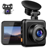 APEMAN Dual Dash Cam for Cars Front and Rear with Night Vision 1080P FHD Mini in Car Camera 170° Wide Angle Driving Recorder with G-Sensor