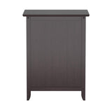 Winsome 92815 Eugene Accent Table, 18.9 inches, Espresso