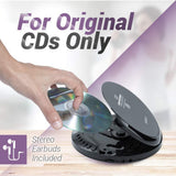 Coby Portable Compact Anti-Skip CD Player – Lightweight & Shockproof Music Disc Player