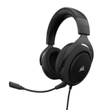 Corsair HS60 – 7.1 Virtual Surround Sound PC Gaming Headset w/USB DAC - Discord Certified Headphones – Compatible with Xbox One, PS4 – Carbon