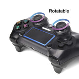 PS4 Controller SADES C200 Dual Shock 4 Wireless Controller for Playstation 4 Joystick with Sixaxis, Bluetooth, Micro USB, Multi-Touch (Black)
