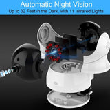TENVIS Security Camera- Wireless Camera, IP Camera with Night Vision/ Two-way Audio, 2.4Ghz Wifi Indoor Home Dome Camera for Pet Baby,Remote Monitor