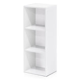 Furinno 3-Tier Open Shelf Bookcase, White 11003WH
