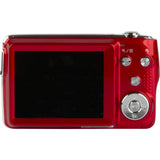 Polaroid i20X29 Digital Camera (Red) with 32GB Card + Case + Flex Tripod + Reader + Kit