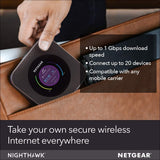 NETGEAR Nighthawk M1 Mobile Hotspot 4G LTE Router MR1100 - Up to 1Gbps Download Speed