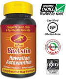 BioAstin Hawaiian Astaxanthin 12mg, 50ct - Hawaiian Grown Premium Antioxidant - Supports Recovery from Exercise + Joint, Skin