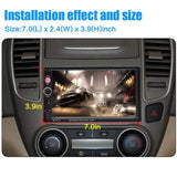 TDYJWELL 7 inch Double Din Touch Screen Car Stereo Upgrade Latest Version MP5/4/3 Player FM Radio Video Support Backup Rear-View Camera Mirror Link