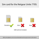 Netgear Unite 770S 4G LTE Mobile Wifi Hotspot GSM Unlocked - Black