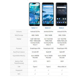 Nokia 6.1 - Android 9.0 Pie - 32GB + 32GB MicroSD - Single SIM Unlocked Smartphone (AT&T/T-Mobile/MetroPCS/Cricket/Mint) - 5.5" Screen - Black