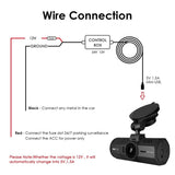 Vantrue N2 Pro, N2, T2, N1 Pro, X4, X3 Dash Cam 10ft Mini USB 12V 24V to 5V Dash Cam Hardwire Kit , Mini, ACS, ATO, Micro2 Add a Circuit Fuse Holders