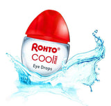 Rohto Cool Max Maximum Redness Relief Cooling Eye Drops, 0.4 Ounce, 3 Count