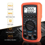 Crenova MS8233D Auto-Ranging Digital Multimeter Home Measuring Tools with Backlight LCD Display