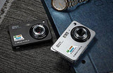 AbergBest 21 Mega Pixels 2.7" LCD Rechargeable HD Digital Camera,Video camera Digital Students cameras,Indoor Outdoor for Adult/Seniors/Kids (Black)