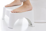 Squatty Potty The Original Bathroom Toilet Stool, 7" height, White