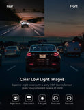 Dual Dash Cam, VAVA Dual 1920x1080P FHD Front and Rear Dash Camera (2560x1440P Single Front) for Cars with Wi-Fi, Night Vision, Parking Mode