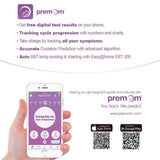 Easy@Home 50 Ovulation Test Strips and 20 Pregnancy Test Strips Combo Kit, (50 LH + 20 HCG)