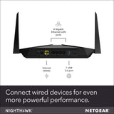 NETGEAR Nighthawk AX4 4-Stream WiFi 6 Router (RAX40) - AX3000 Wireless Speed (up to 3Gbps) | Coverage