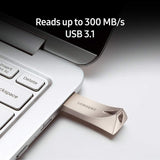 Samsung BAR Plus 64GB - 200MB/s USB 3.1 Flash Drive Titan Gray (MUF-64BE4/AM)