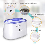 Ultrasonic Jewelry Cleaner - Professional Ultrasonic Cleaner for Rings Eyeglasses Watches Coins Tools Razors Earrings Necklaces Dentures
