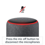 Echo Plus (2nd Gen) - Premium sound with built-in smart home hub - Charcoal