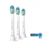 Genuine Philips Sonicare Optimal Plaque Control replacement toothbrush heads, HX9023/65, BrushSync technology, White 3-pk