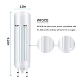Mountain Flows ＷF3CB Compatible Refrigerator Water Filter