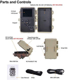 Meidase Trail Camera 16MP 1080P, Game Camera