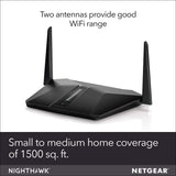 NETGEAR Nighthawk AX4 4-Stream WiFi 6 Router (RAX40) - AX3000 Wireless Speed (up to 3Gbps) | Coverage