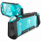 Mumba Grip Case for Nintendo Switch Lite, [Blade Series] TPU Protective Portable Cover Accessories Compatible with Switch Lite Console 2019  (Black)