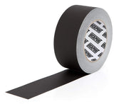 Black Gaffers Tape - 3 Pack, 30 Yards and 2 inch Wide- 3 roll Bulk Set Refills case. Multi-Pack Waterproof Gaffer Matte Cloth Fabric