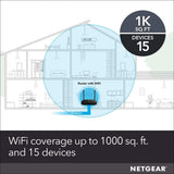 NETGEAR WiFi Router (R6080) - AC1000 Dual Band Wireless Speed (up to 1000 Mbps)