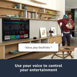 Fire TV Cube (1st Gen), hands-free with Alexa and 4K Ultra HD and 2nd Gen Alexa Voice Remote