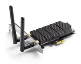 TP-Link AC1300 PCIe Wireless Wifi PCIe Card | 2.4G/5G Dual Band Wireless PCI Express Adapter | Low Profile, Long Range, Heat Sink Technology