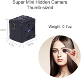 Mini Spy Hidden Camera,NIYPS 1080P Portable Small HD Nanny Cam