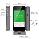 GlocalMe G3 4G LTE Mobile Hotspot, Worldwide MIFI Portable Travel WiFi Device, Gray