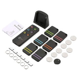 Esky Key Finder, Wireless RF Item Locator Item Tracker Support Remote Control,1 RF Transmitter and 6 Receivers - Wireless Key RF Locator, Pet Tracker
