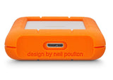 LaCie Rugged Mini 4TB External Hard Drive Portable HDD – USB 3.0 USB 2.0 compatible, Drop Shock Dust Rain Resistant Shuttle Drive, (LAC9000633)