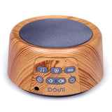 Douni Sleep Sound Machine - White Noise Machine with 24 Non-Looping Soothing Sounds for Sleeping & Relaxation, Timer & Memory Function Wood Grain