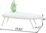 STORAGE MANIAC Tabletop Ironing Board with Folding Legs