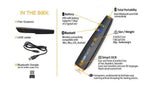 Scanmarker Air Pen Scanner - OCR Digital Highlighter and Reader - Wireless (Mac Win iOS Android) (Black)
