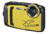 Fujifilm FinePix XP140 Waterproof Digital Camera w/16GB SD Card - Yellow