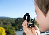 Outdoor Exploration Kit, Children’s Toy Binoculars, Flashlight, Compass, Whistle, Magnifying Glass, Backpack. Great Kids Gift Set for Camping, Hiking