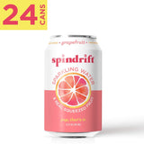 Spindrift Sparkling Water, Grapefruit Flavored, Made with Real Squeezed Fruit
