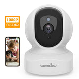 Home Security Camera, Baby Camera,1080P HD Wansview Wireless WiFi Camera for Pet/Nanny, Free Motion Alerts, 2 Way Audio, Night Visiona